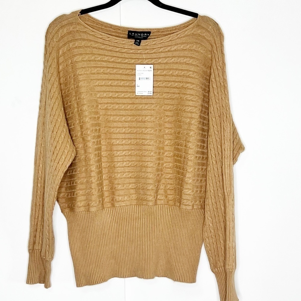 Laundry NWT Boatneck Sweater